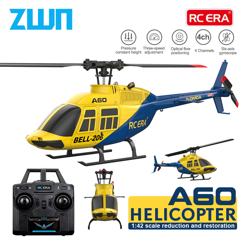 Rc Helicopter Case - A60 RC Вертолет 2,4G 6-Aixs Гироскоп