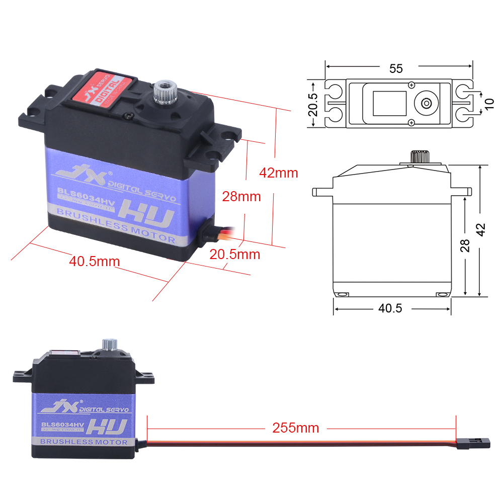 JX BLS6034HV 60g 33kg Бесщеточ – обзор и цена Rc Helicopter Battery