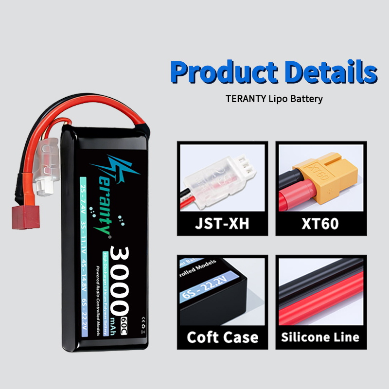 Аккумулятор LiPo TERANTY 2S 30 – обзор и цена Rc Helicopter Battery
