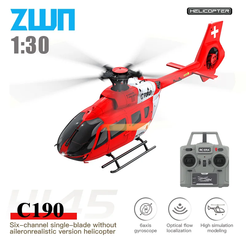 C190 RC Вертолет 2,4G 6-Aixs Г – обзор и цена Rc Helicopter Case